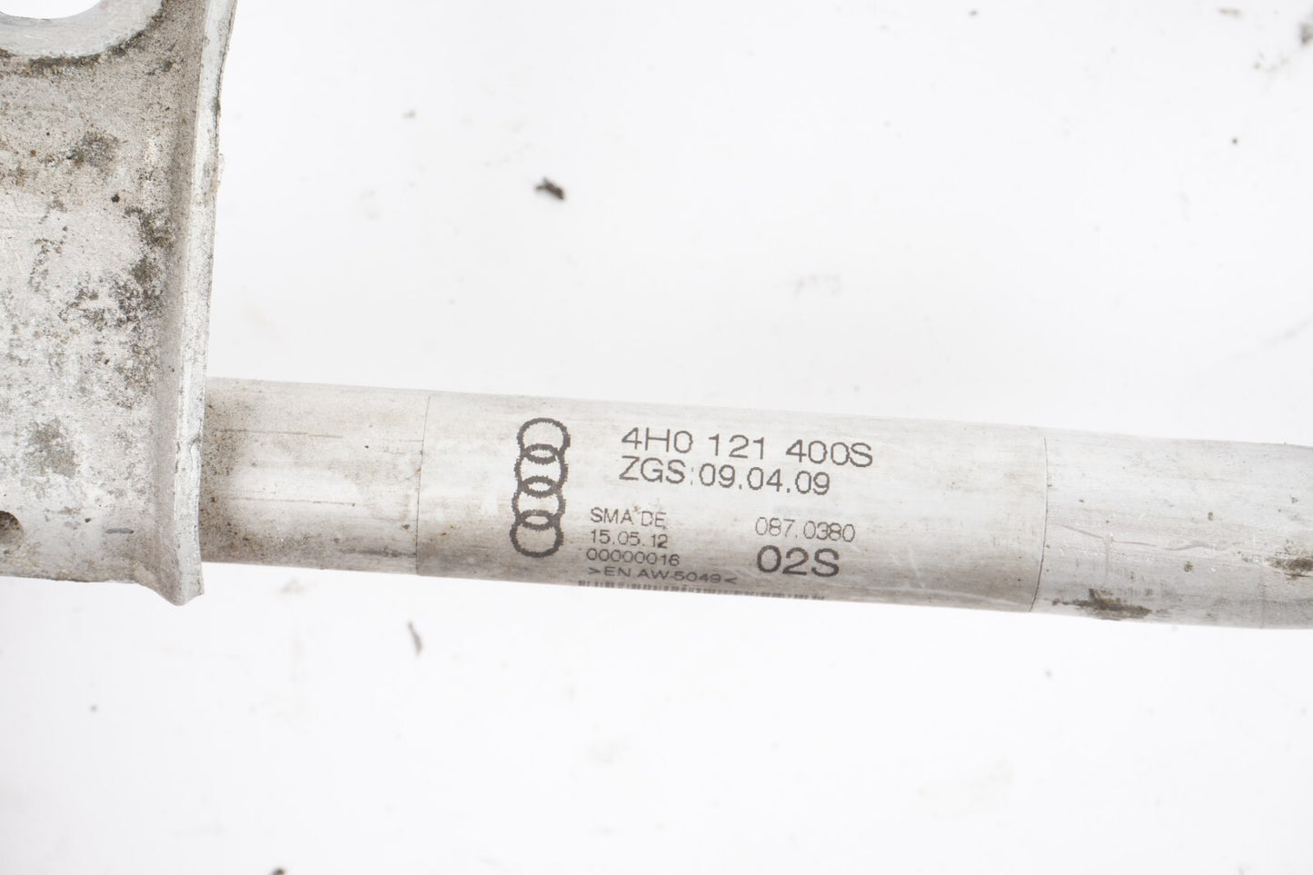 12-17 AUDI A8L A8 3.0L COLUMN LOWER INTERMEDIATE SHAFT 4H1419753C OEM