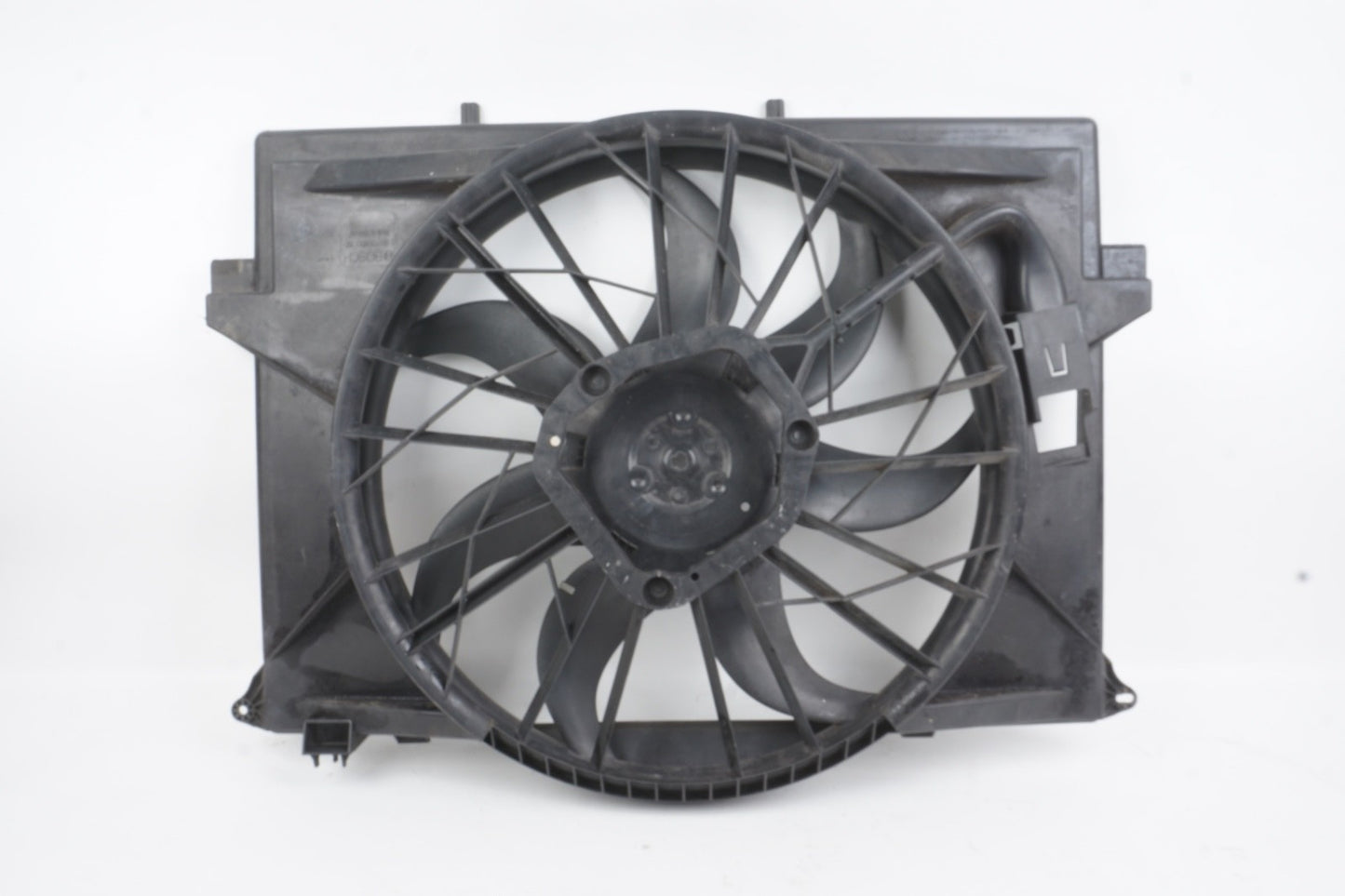 03-12 Mercedes R230 SL500 SL550 Engine Cooling Radiator Fan SHROUD ONLY OEM