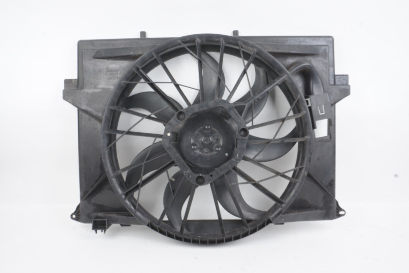 03-12 Mercedes R230 SL500 SL550 Engine Cooling Radiator Fan SHROUD ONLY OEM