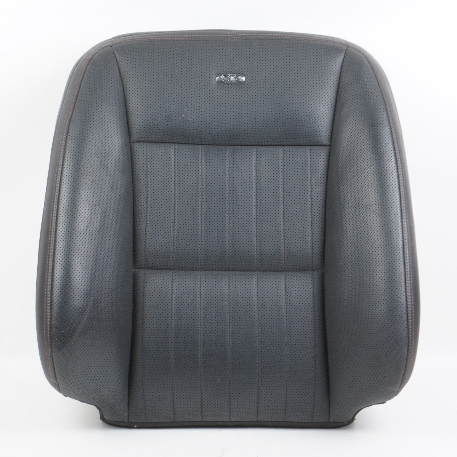 10-13 Mercedes W221 S600 Front Right Seat Cushion Top Upper Exclusive Black OEM