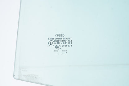 2004  - 2010 Audi A8L Rear Left Driver Side Window Glass *Long Base* OEM