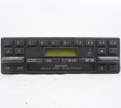 1981-1985 MERCEDES BENZ BECKER GRAND PRIX STEREO CASSETTE UNTESTED OEM