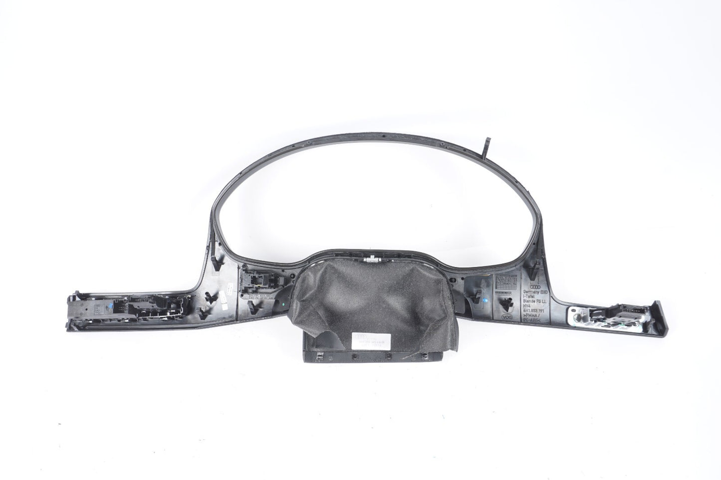 12-17 AUDI A8L A8 INSTRUMENT CLUSTER DASH TRIM 4H0858345  OEM