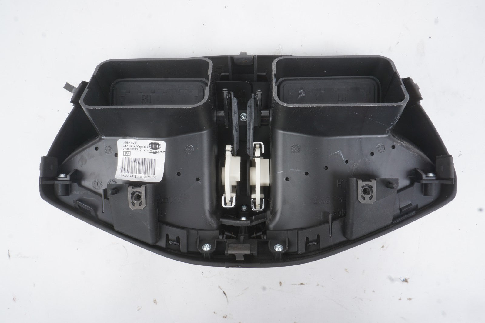 2018-2023 Jeep Renegade Center Dash Dual AC Vent Bezel Trim Panel  OEM