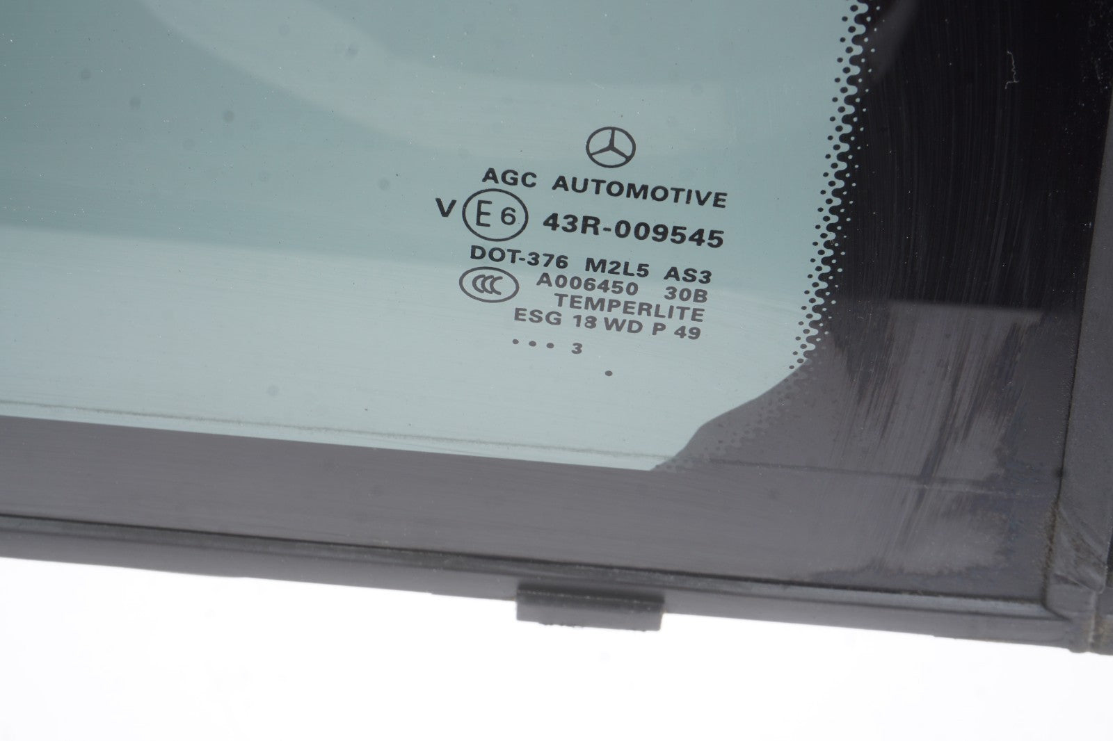 13-19 Mercedes X166 W166 ML GL GLS Rear Left Driver Side Door Vent Glass OEM