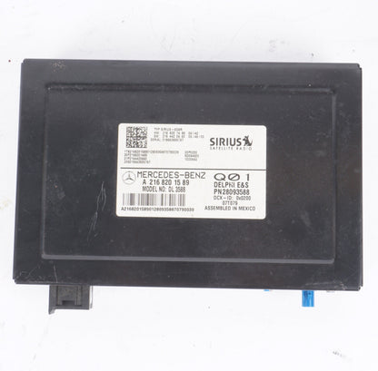 07-14 Mercedes W221 S550 CLS550 SLK350 Sirius Satellite Radio Module Receiver