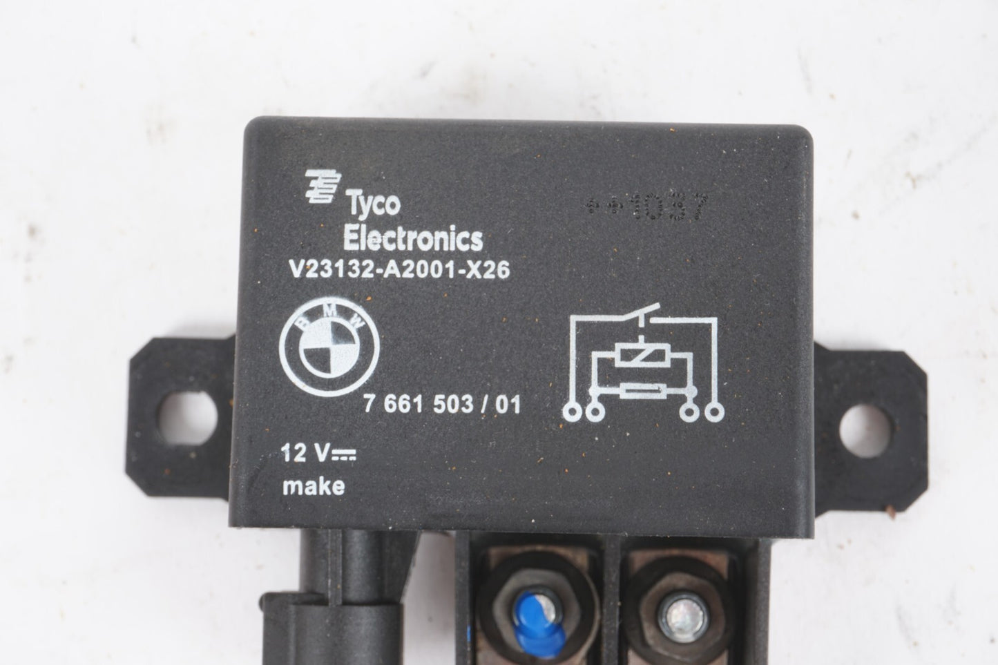 2010-2017 BMW 550I GT F07 COOLING FAN RELAY CONTROL MODULE 7661503  OEM
