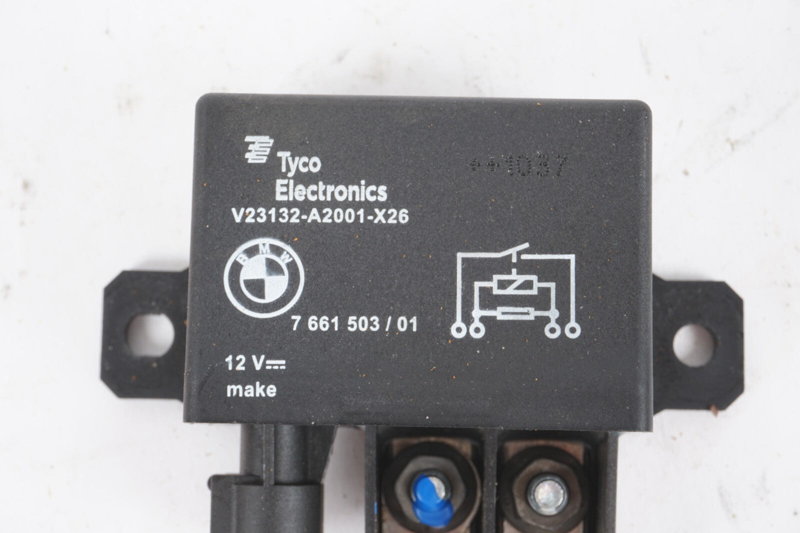 2010-2017 BMW 550I GT F07 COOLING FAN RELAY CONTROL MODULE 7661503  OEM