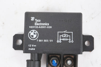 2010-2017 BMW 550I GT F07 COOLING FAN RELAY CONTROL MODULE 7661503  OEM