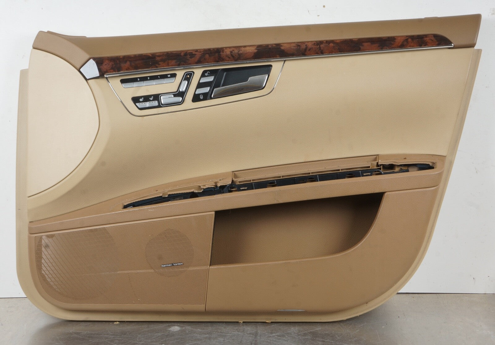 07-09 Mercedes W221 S550 S400 Front Right Passenger Side Interior Door Panel OEM