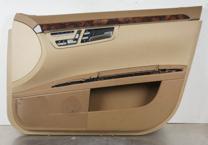 07-09 Mercedes W221 S550 S400 Front Right Passenger Side Interior Door Panel OEM