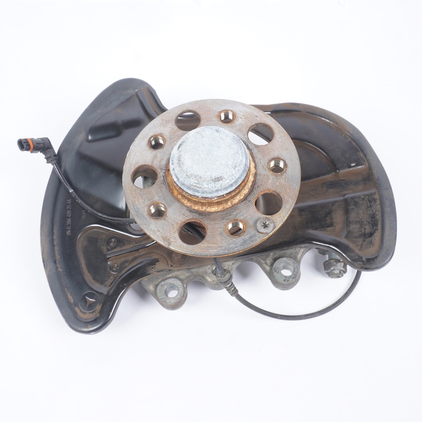 10-17 Mercedes W207 E350 E550 Coupe Front Driver-Left Spindle Knuckle OEM RWD