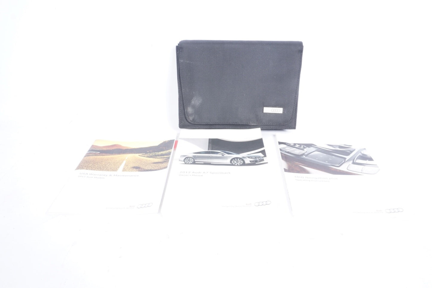 2012 OEM Audi A7 Owners Manual Maintenance Book Wallet SET