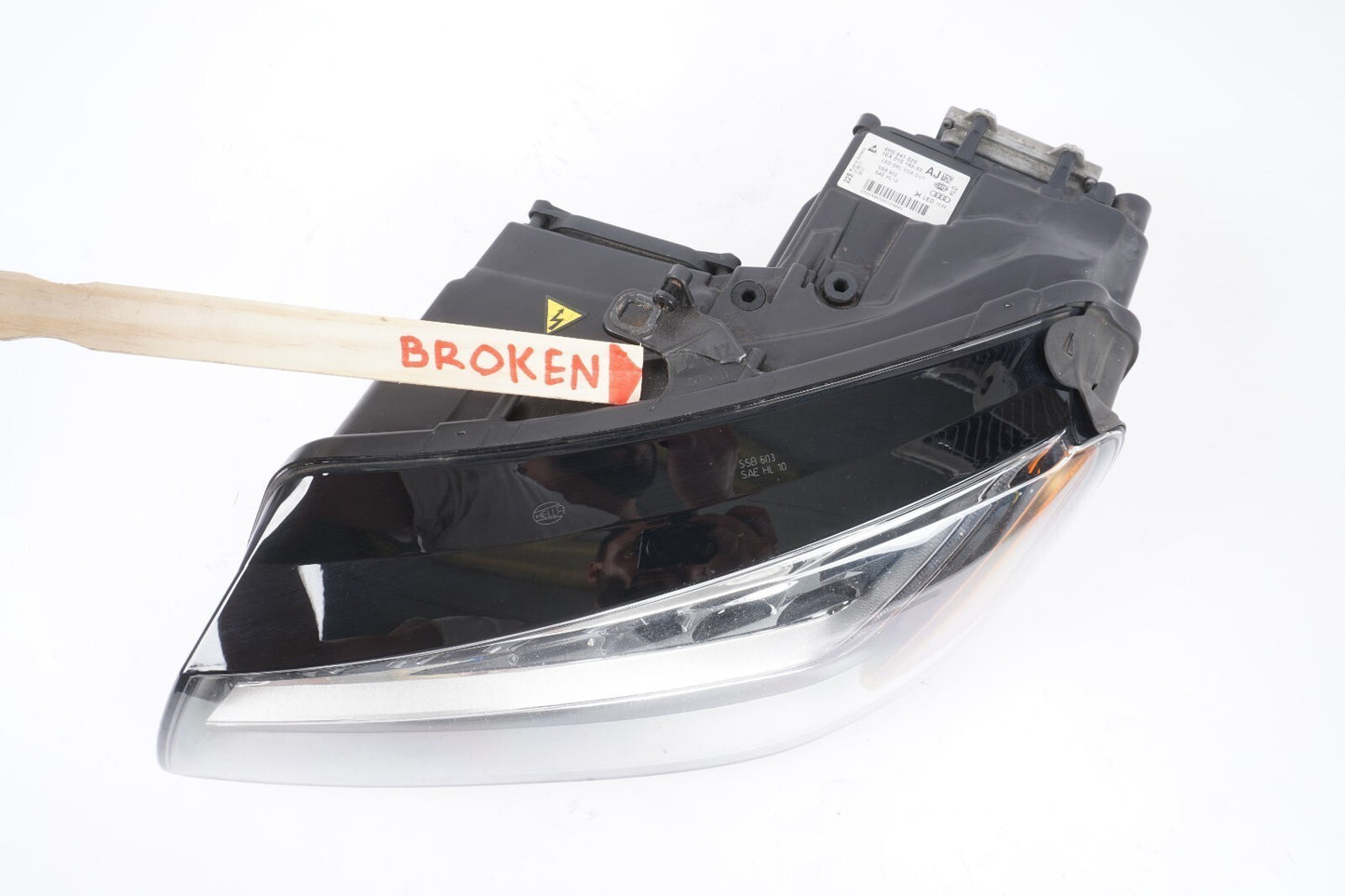 12-14 AUDI A8L A8 HEADLIGHT LEFT DRIVER SIDE OEM