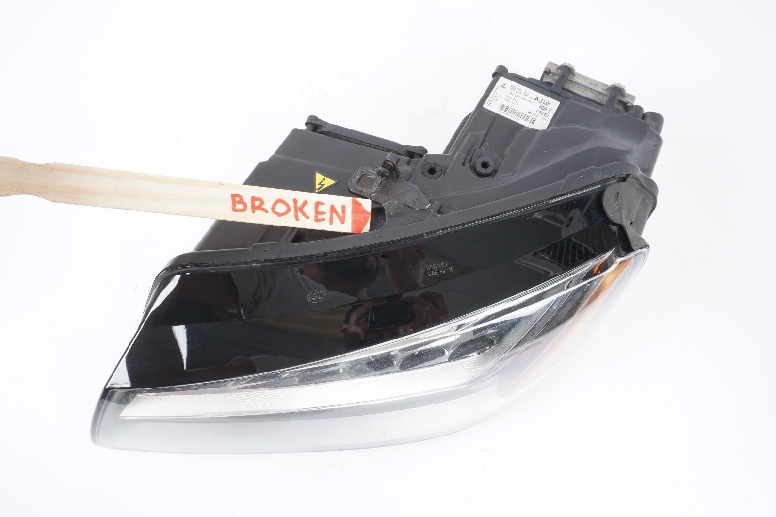 12-14 AUDI A8L A8 HEADLIGHT LEFT DRIVER SIDE OEM