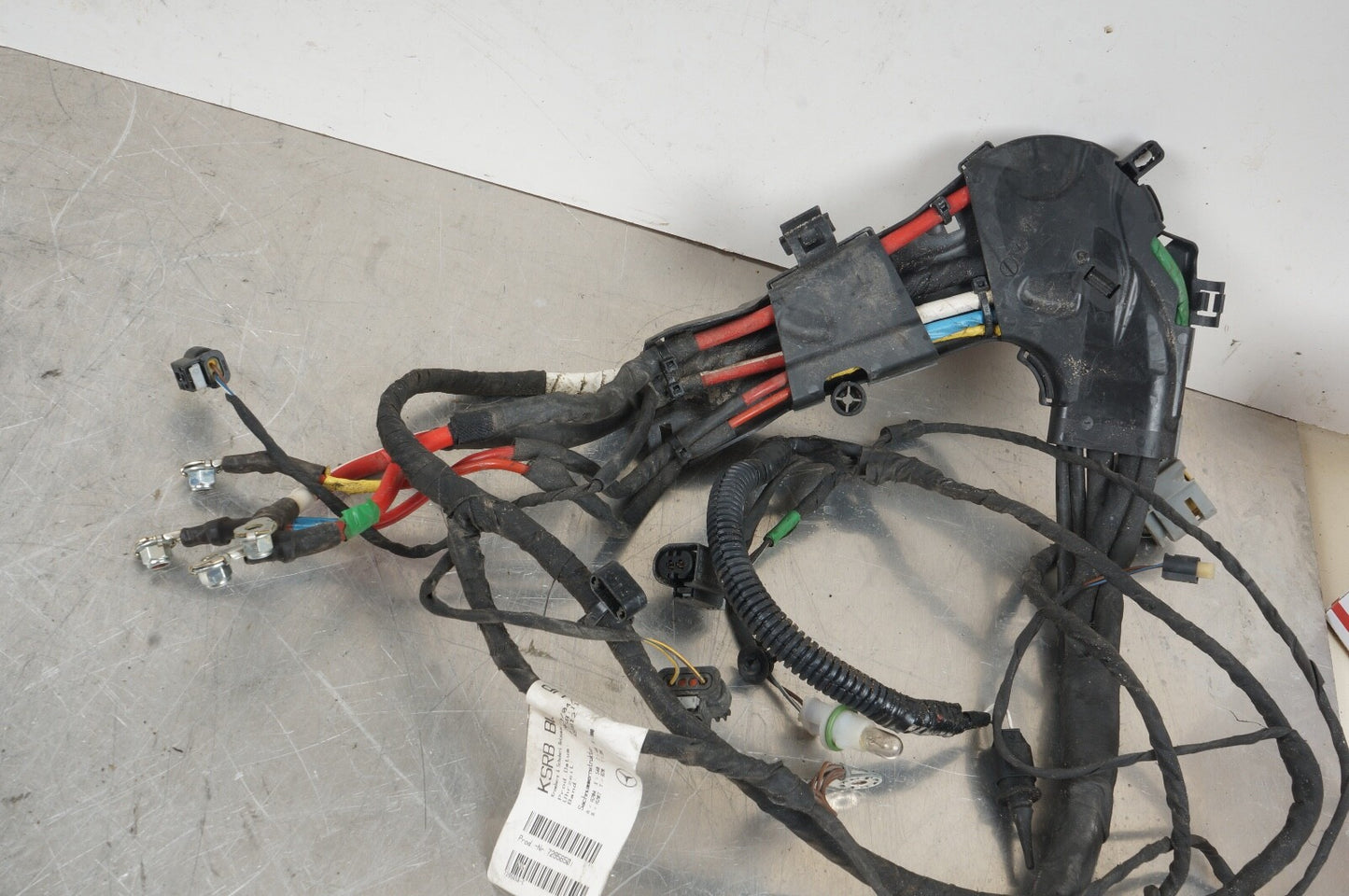 07-13 BMW E70 X5 Headlight Wire Wiring Harness Xenon Front Left 61136941424