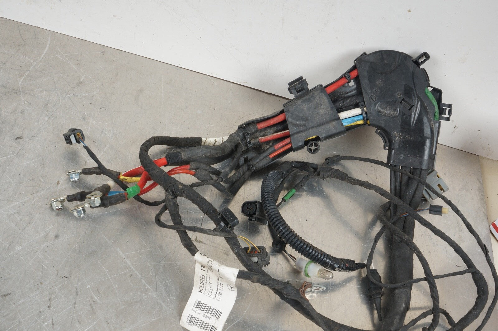 07-13 BMW E70 X5 Headlight Wire Wiring Harness Xenon Front Left 61136941424