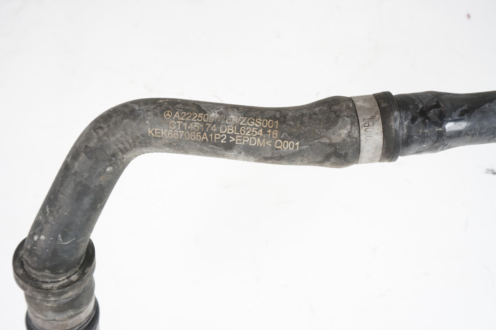 14-17 Mercedes S550e W222 3.0L Engine Coolant Hose Line Pipe SET OEM