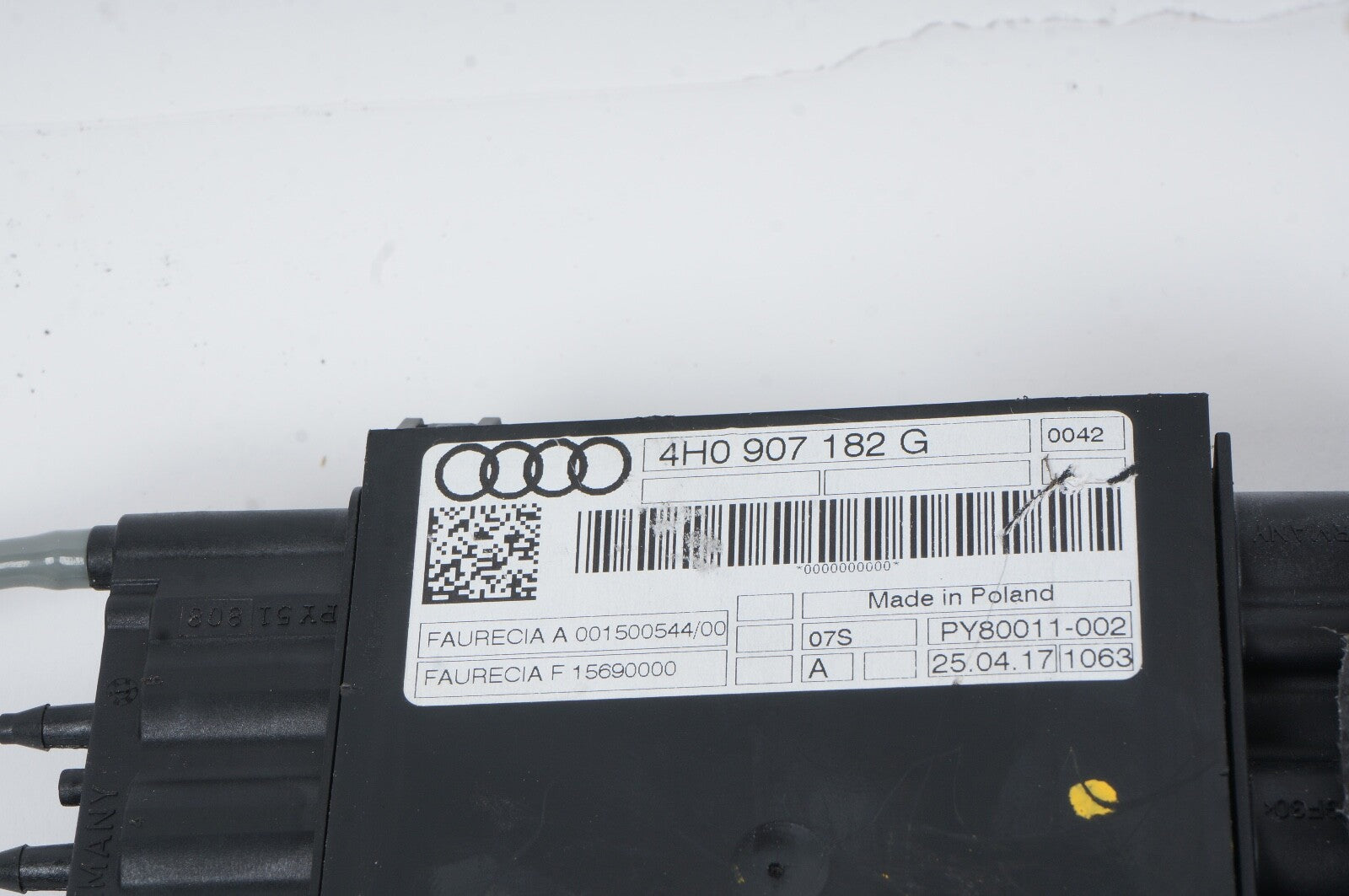 2011 - 2017 AUDI A8 L FRONT RIGHT PASSENGER SIDE SEAT LUMBAR SUPPORT OEM