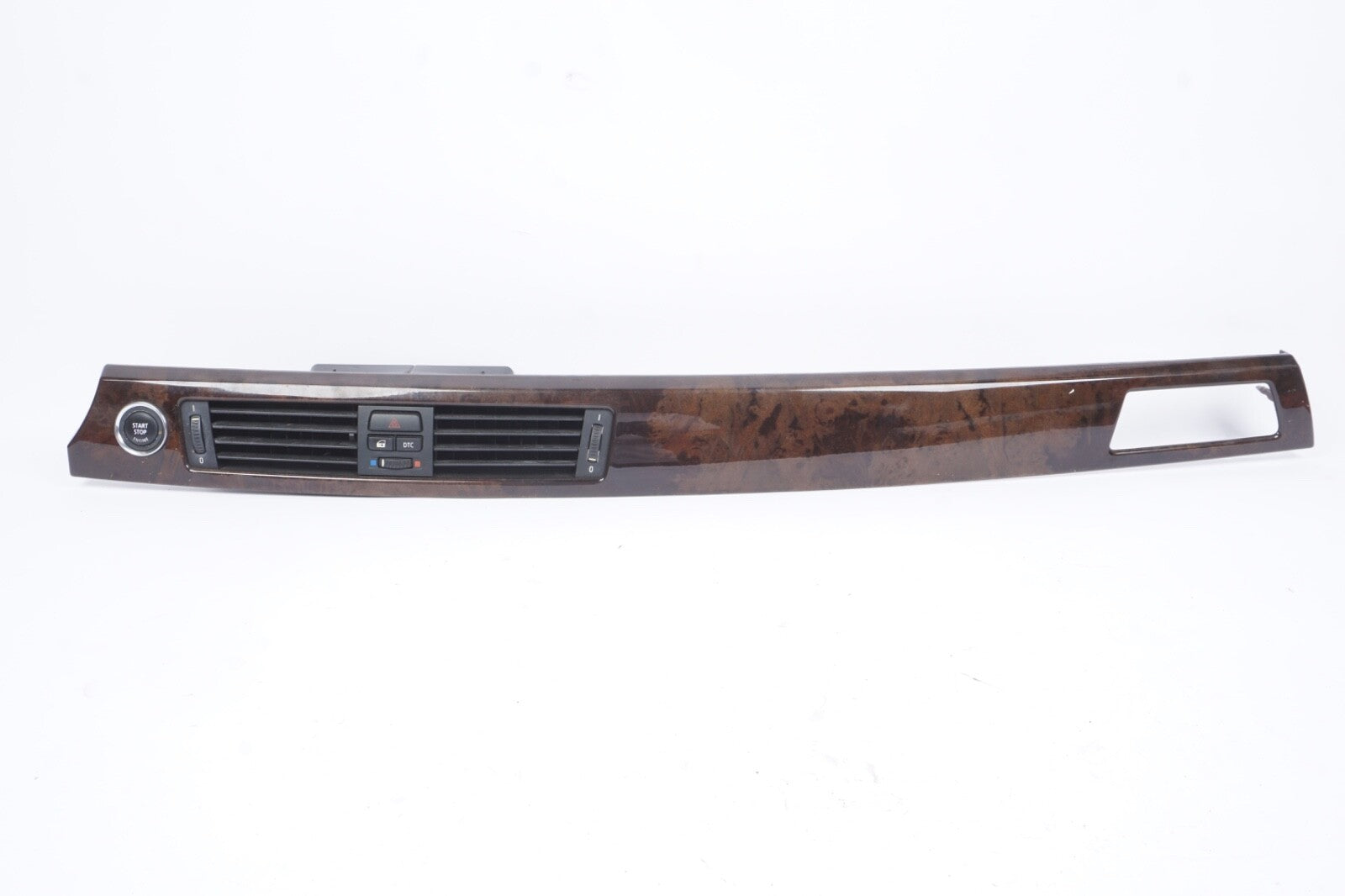 2007-2013 BMW 335I E92 E93 DASHBOARD CENTER AIR VENT W/ MOLDING & SWITCHES OEM
