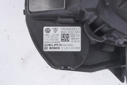 11-17 Volkswagen Touareg Cayenne Front Heater AC Blower Motor Assembly OEM