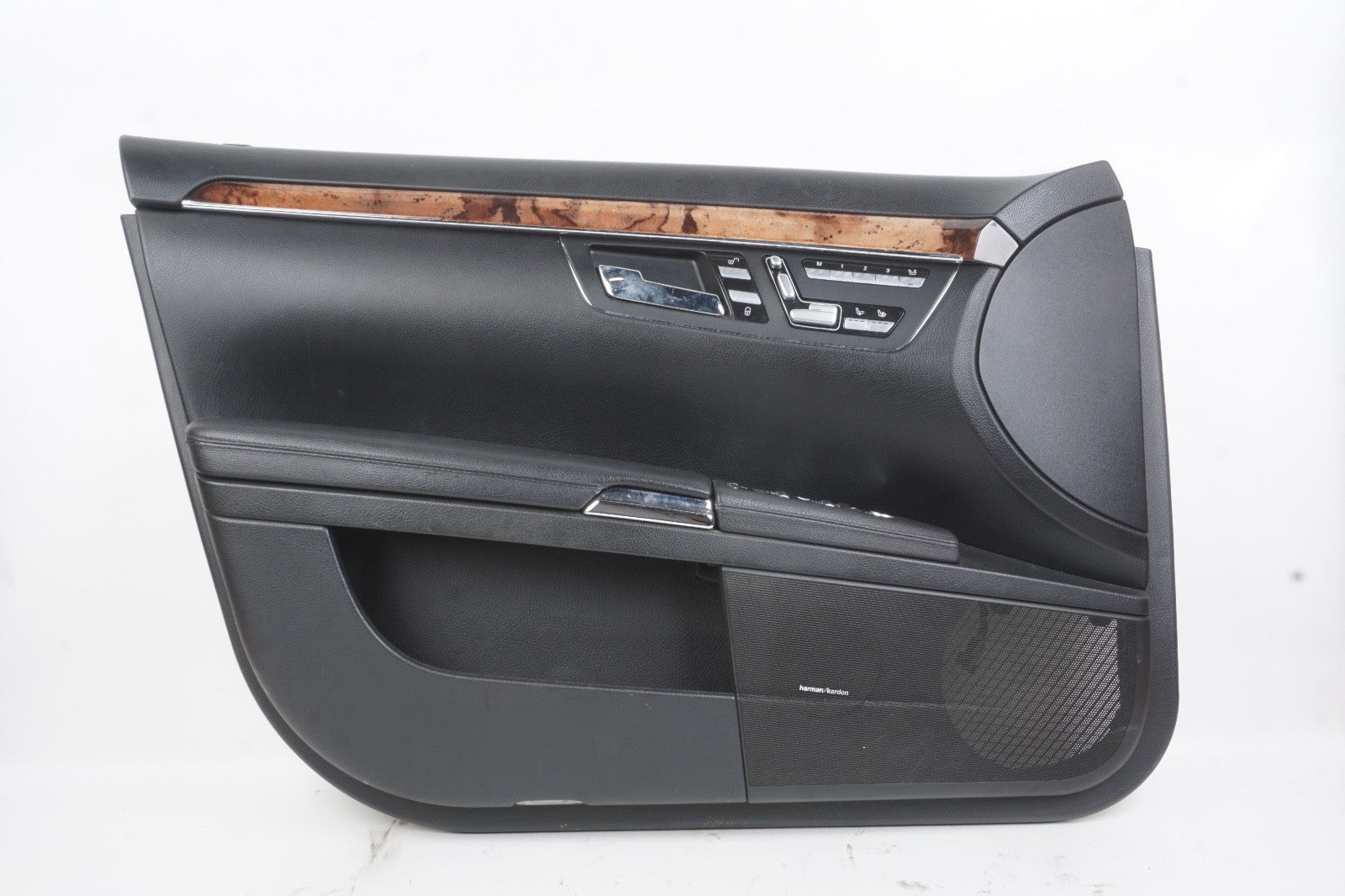 2010 - 2013 Mercedes W221 S550 Front Left Side Interior Door Panel BLACK OEM