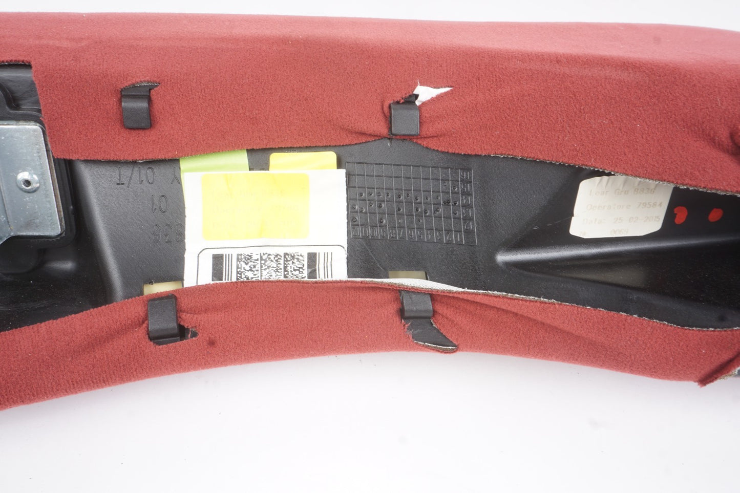 2014 - 2024 Maserati Ghibli Rear Left Driver Side Seat Bolster Cushion Cover OEM