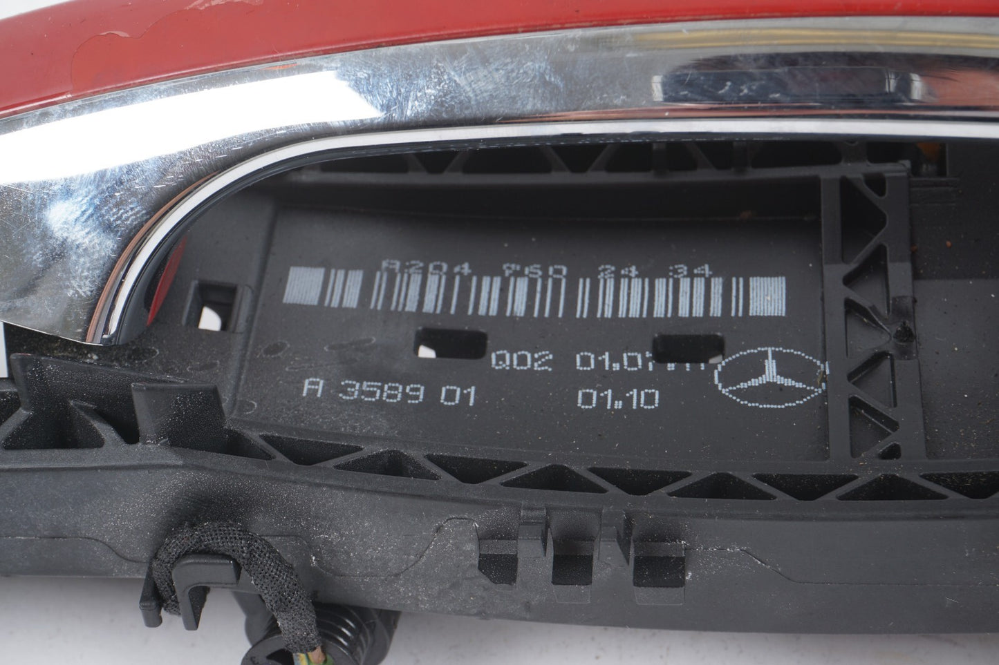 12-14 Mercedes C350 C300 W204 REAR RIGHT PASSENGER SIDE EXTERIOR DOOR HANDLE OEM