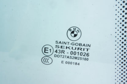 13-19 OEM BMW F06 640 650 M6 Rear Right Side Door Window Glass