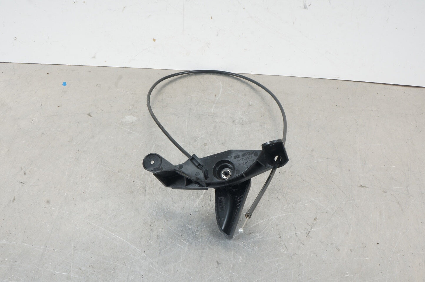 07-13 BMW E70 X5 HOOD BONNET LATCH CATCH LOCK RELEASE HANDLE CABLE