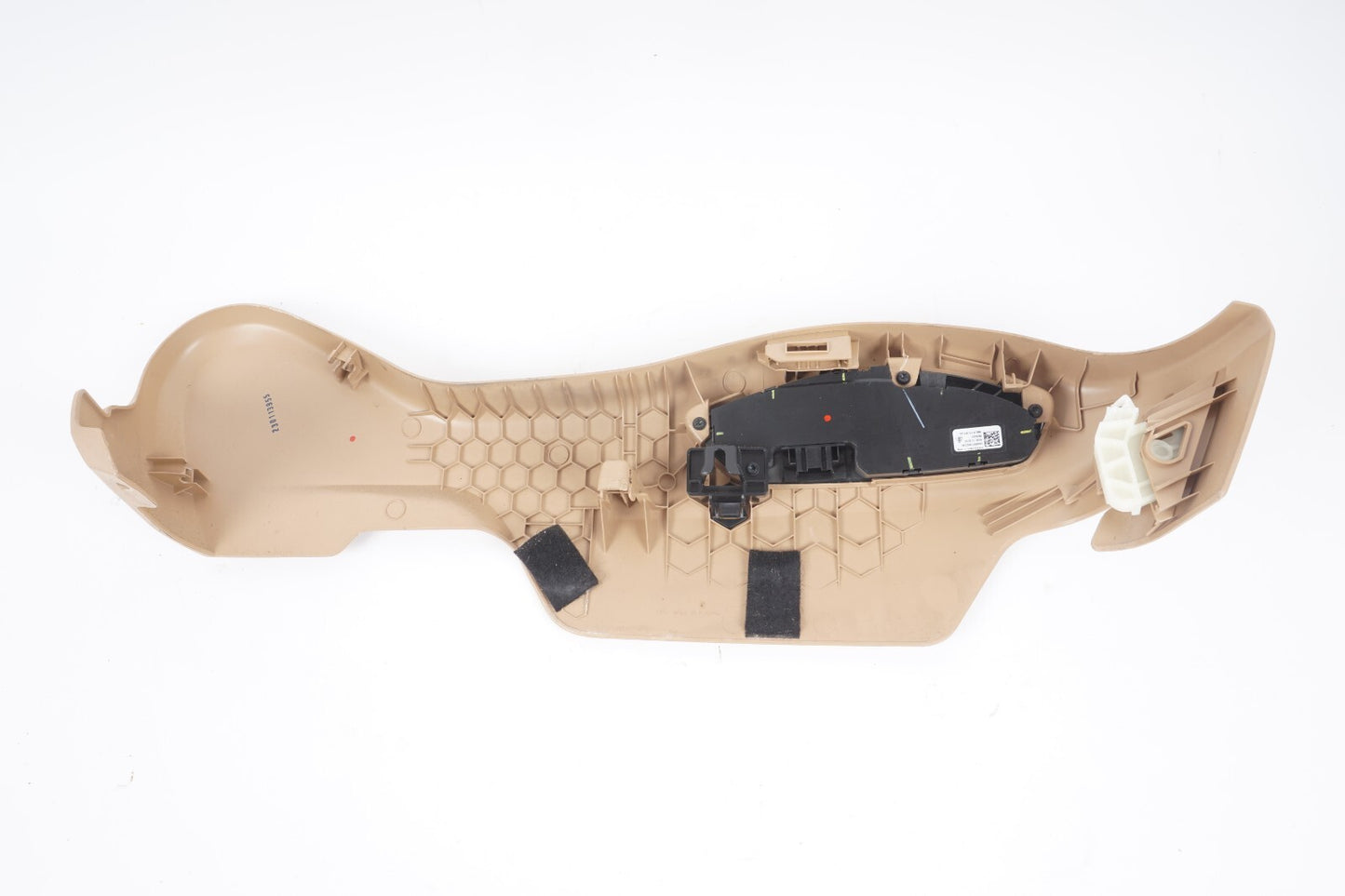 11-18 PORSCHE CAYENNE FRONT LEFT DRIVER SEAT TRIM COVER PANEL & SWITCH OEM