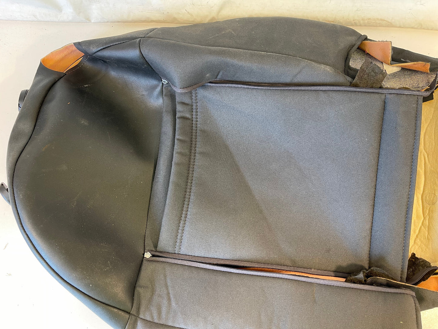 12 13 14 15 16 17 FIAT 500 FRONT RIGHT PASSENGER SEAT BACK COVER UPPER  TRIM OEM