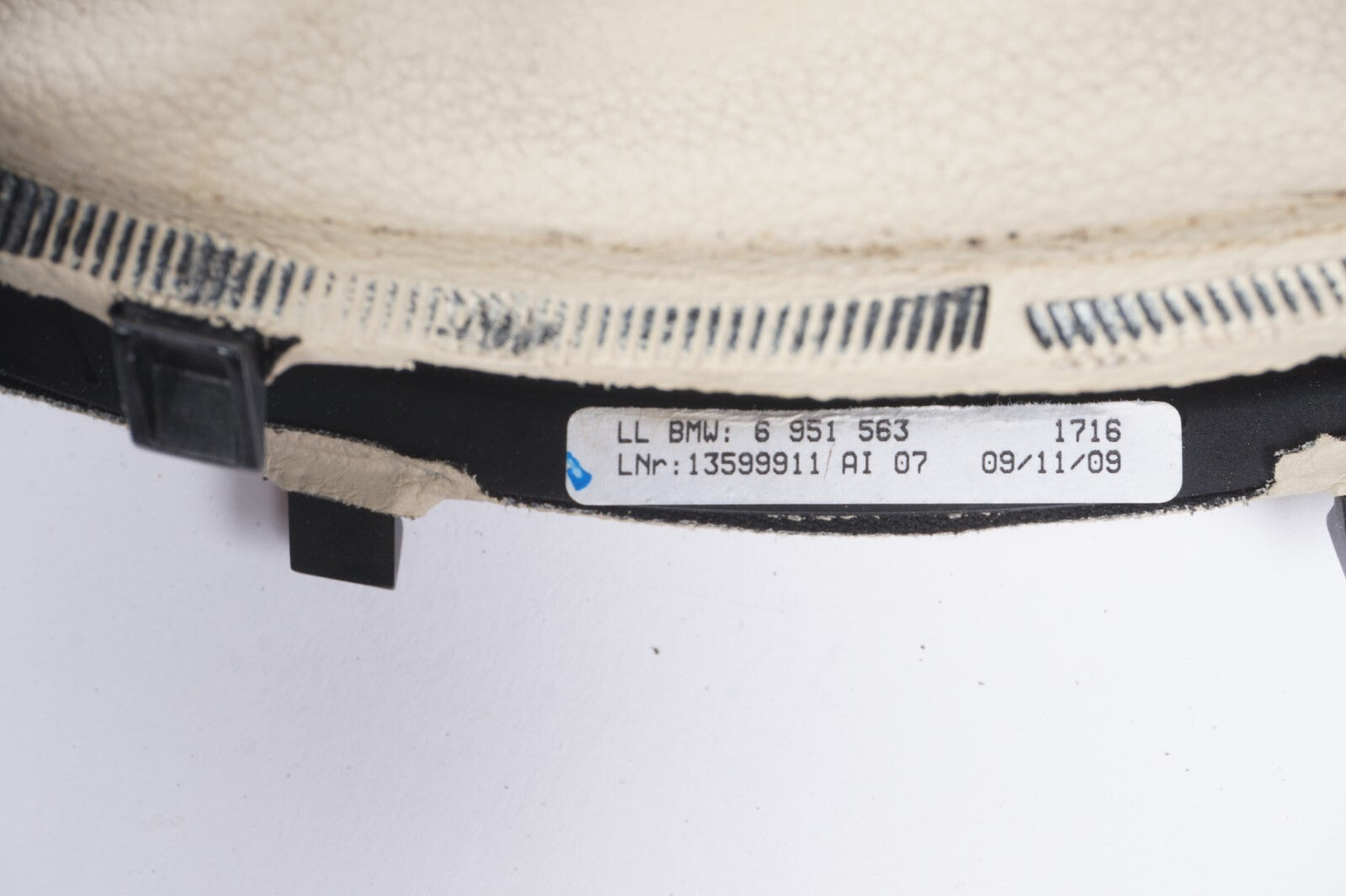 07 - 13 BMW 328i 335i Emergency E Brake Hand Leather Boot 6951563 OEM