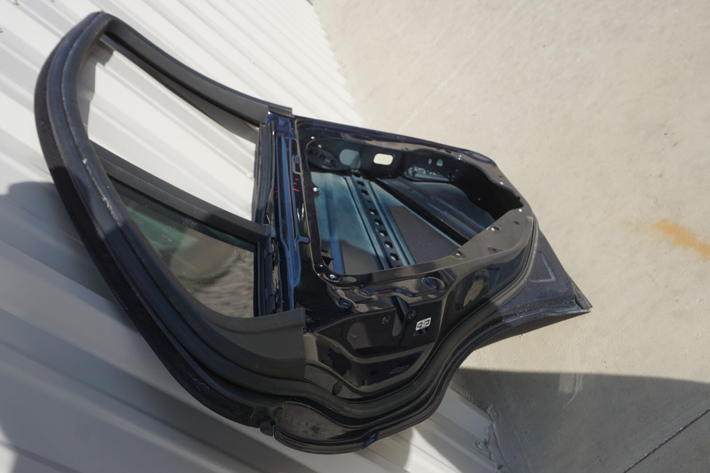 08-14 Mercedes C300 C350 W204 Rear Left Driver Side Door Shell OEM