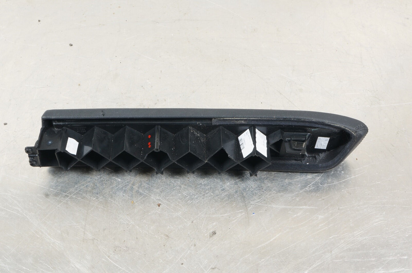 07-13 Mercedes W221 S550 Rear Left Driver Black Interior Door Panel Armrest