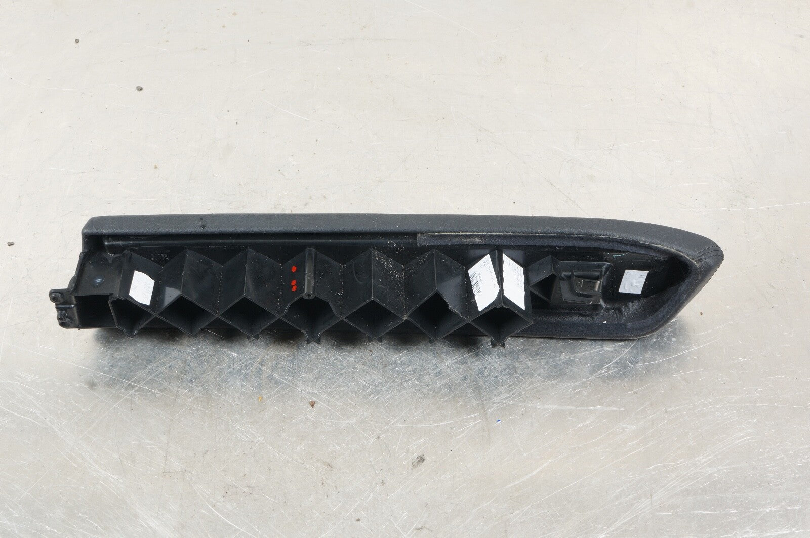 07-13 Mercedes W221 S550 Rear Left Driver Black Interior Door Panel Armrest