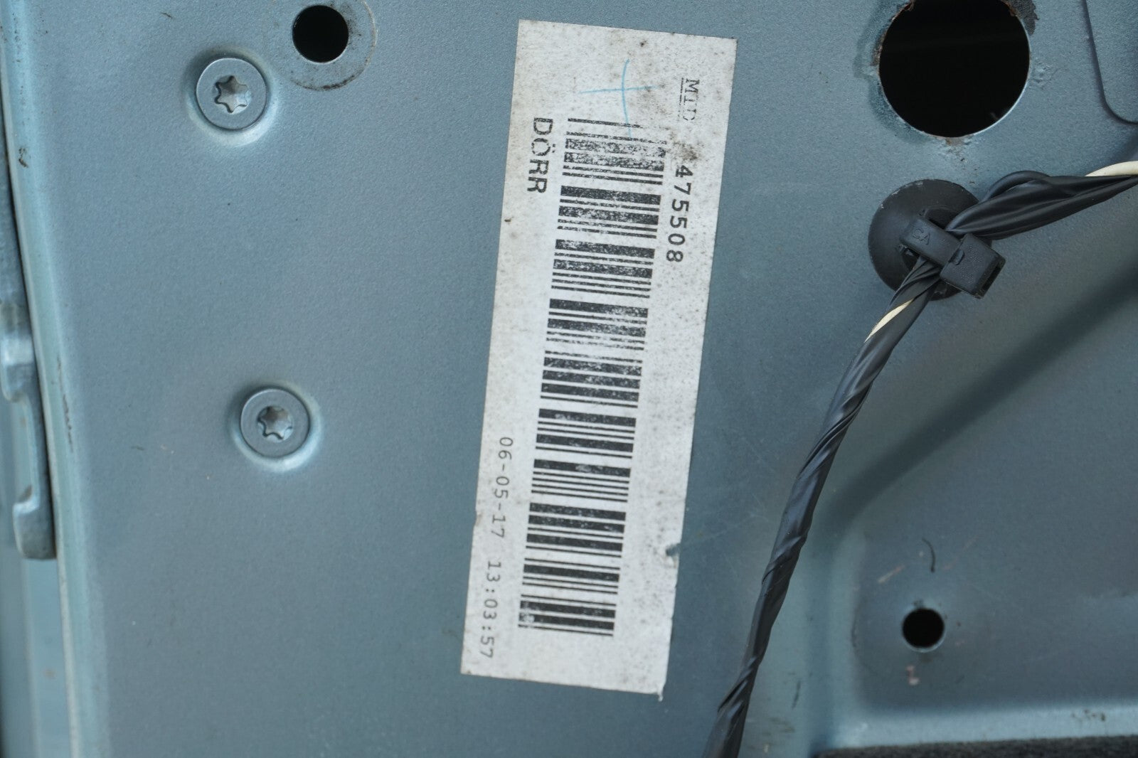 2006-2013 VOLVO C70 T5 FRONT RIGHT PASSENGER DOOR SHELL OEM