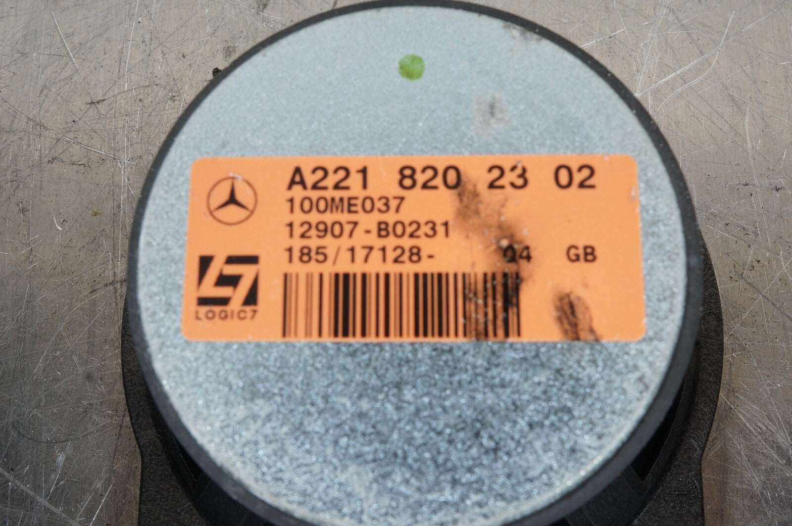 07-09 Mercedes W221 S550 S63 AMG Front Left Side Door Sound Speaker Logic REAR
