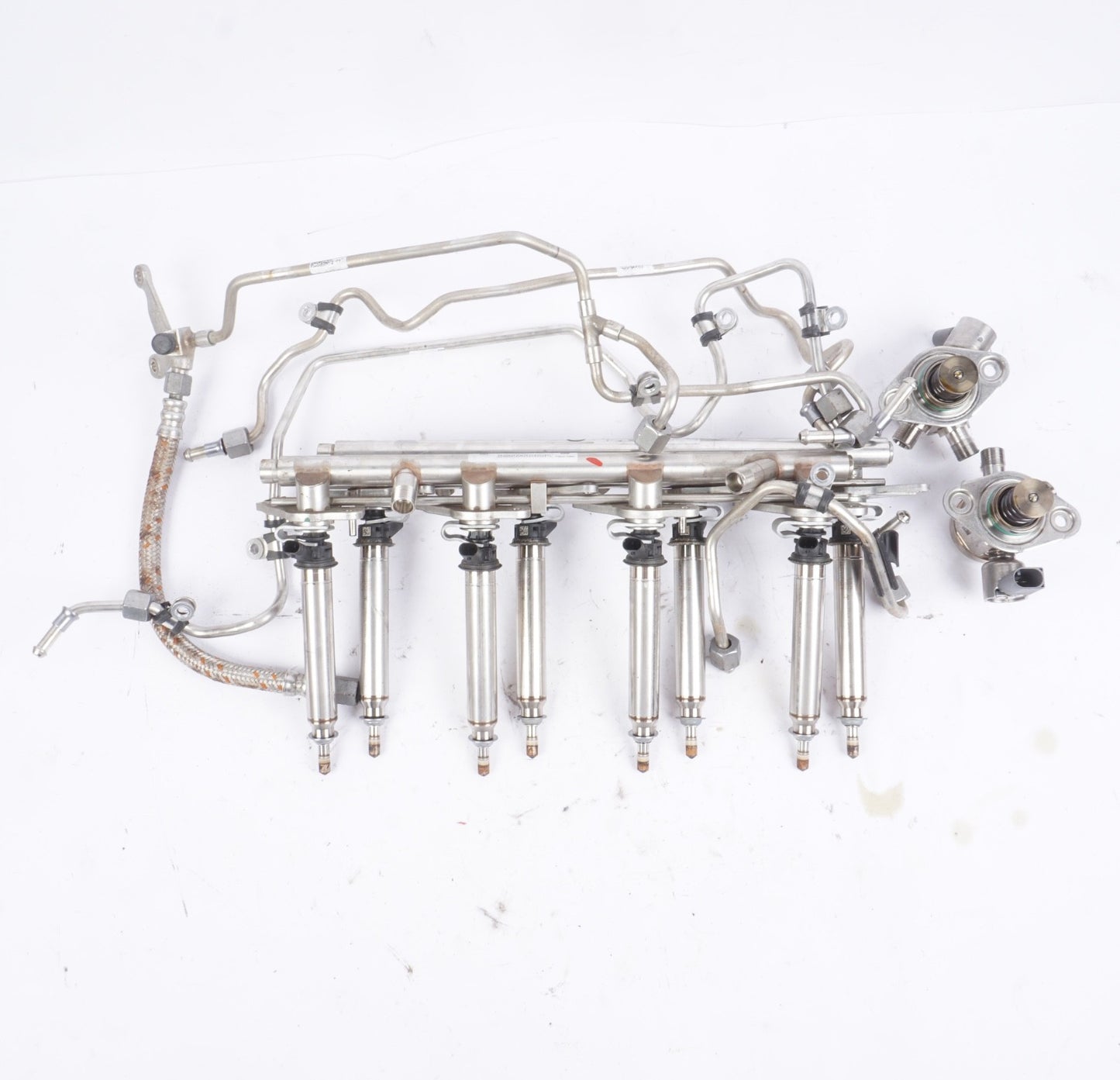 W218 MERCEDES 11-20 CL CLS GL GLS E ML S SL FUEL INJECTIOR RAIL & INJECTORS