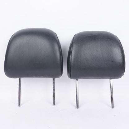 2010 - 2011 LEXUS IS250 IS350 CONVERTIBLE FRONT HEADREST  LEATHER PAIR BLACK