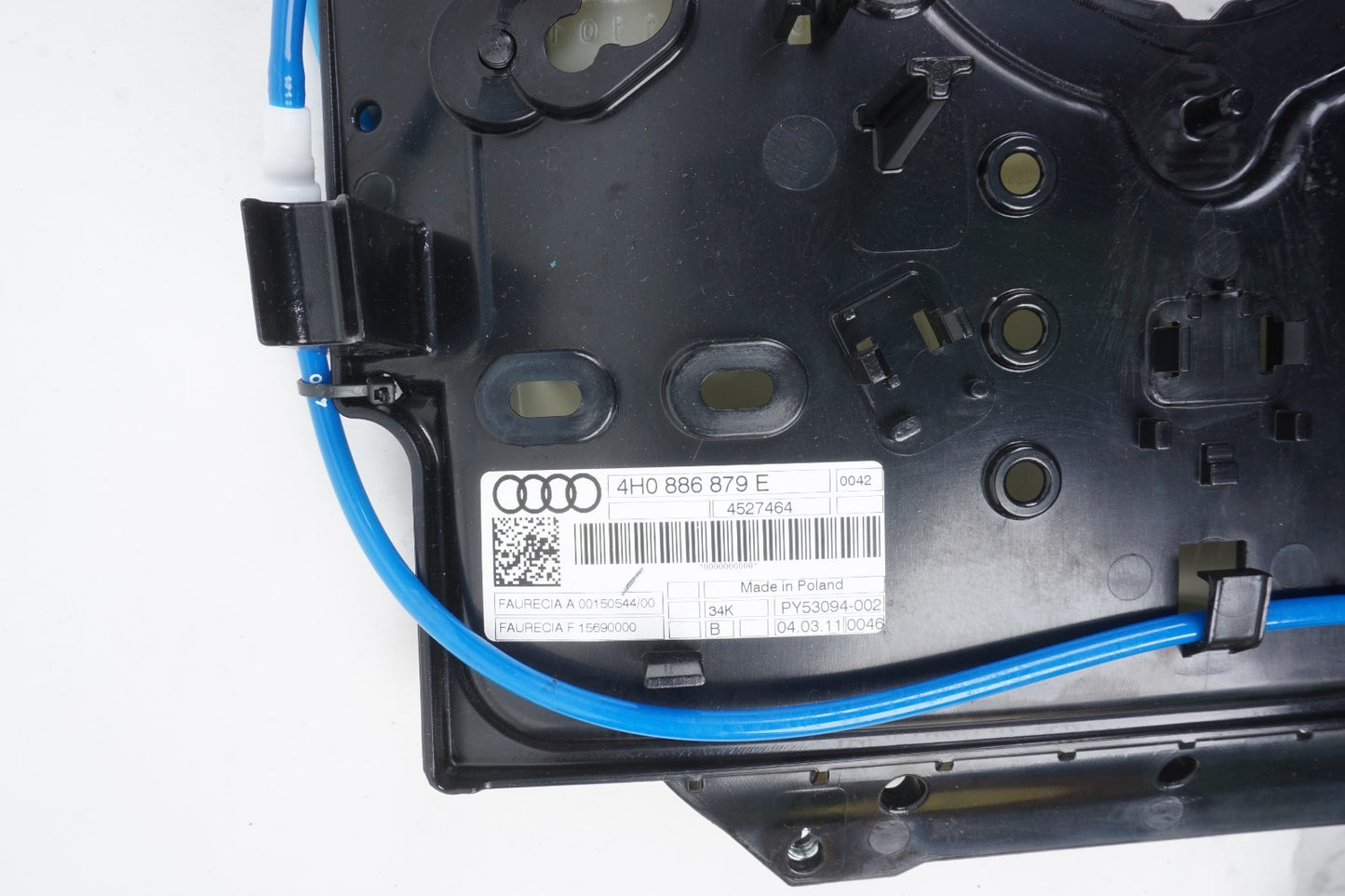 2011-2018 Audi A8 A8L Rear Right Passenger Seat Lumbar Support  OEM
