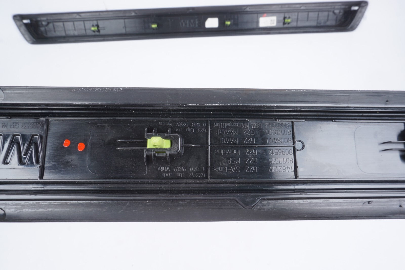 21 - 24 BMW 430I Convertible Door Sill Scuff Plate Trim Left & Right OEM