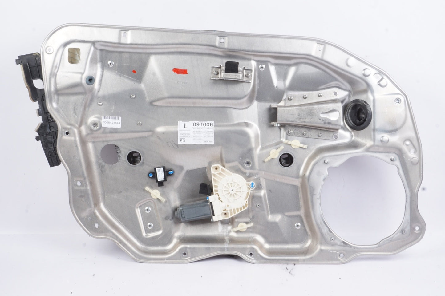 07-13 MERCEDES W221 S550 S63 AMG S400 FRONT LEFT SIDE DOOR WINDOW REGULATOR OEM