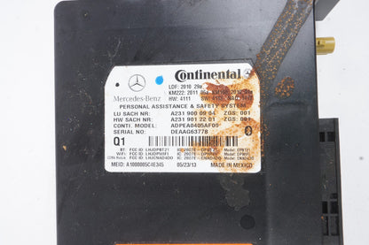 2012-2016 Mercedes ML GL Tele Aid Control Module A2319000904 OEM