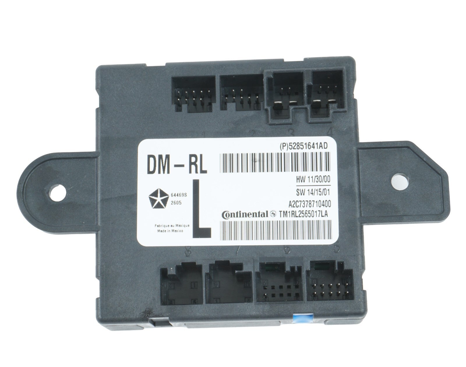 14-17 MASERATI QUATTROPORTE REAR LEFT DRIVER SIDE DOOR CONTROL MODULE OEM