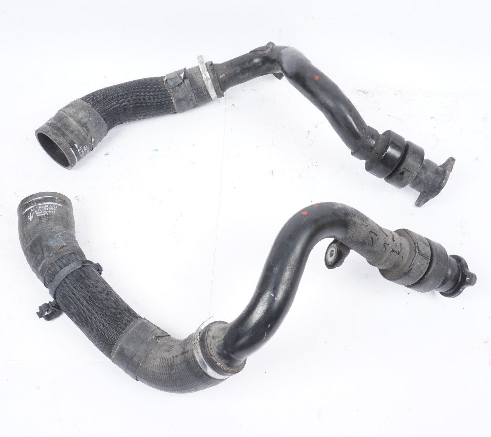 2014-2019 Maserati Ghibli 3.0l Intercooler Intake Hose Pipe Left & Right OEM 51k