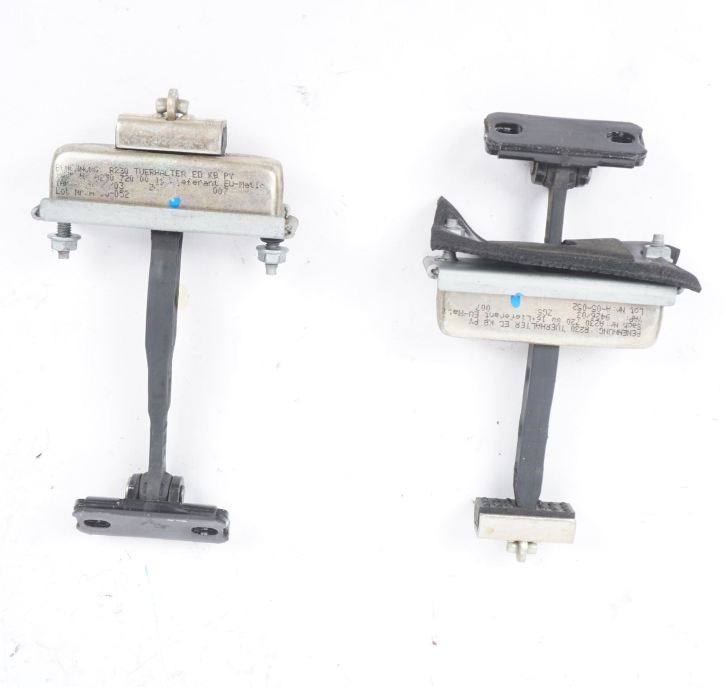 03-12 Mercedes R230 SL500 SL550 Door Hinge Check Stopper Left & Right  OEM
