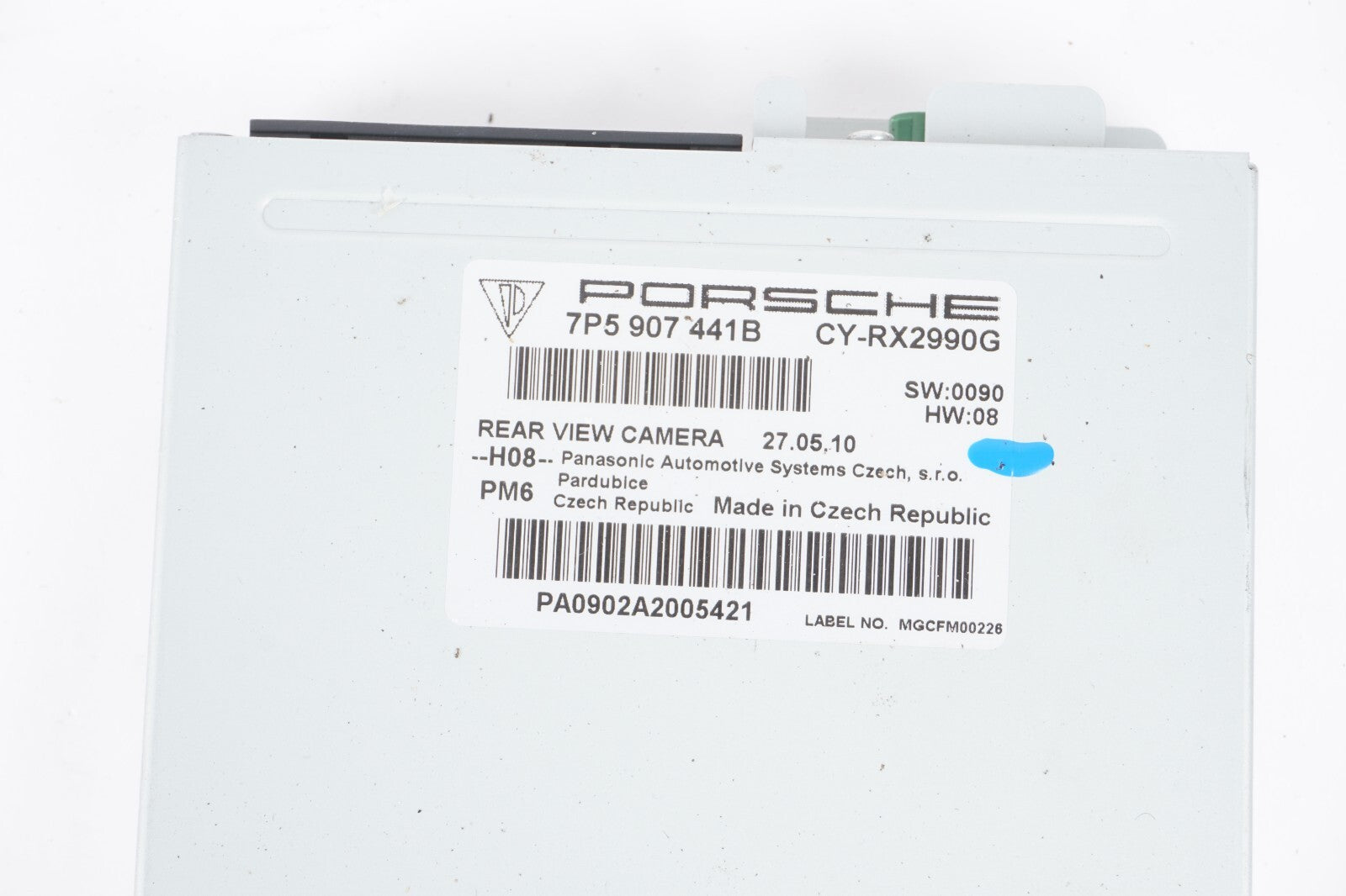 11-16 Porsche Cayenne 958  Rear View Camera Control Module 7P5907441B OEM