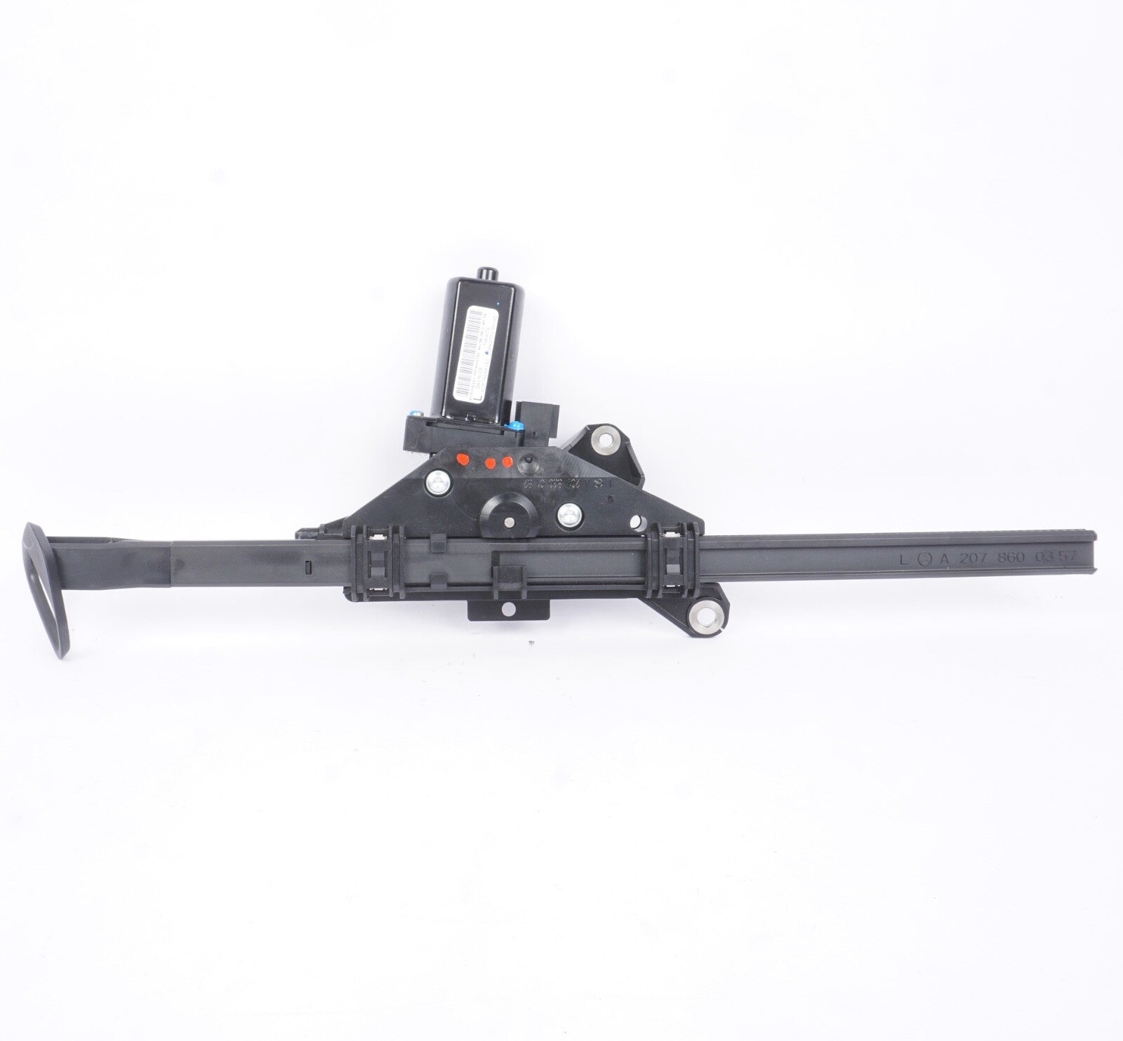 10-17 Mercedes W207 E550 E350 LEFT Side Seat Belt Feeder Motor Black OEM