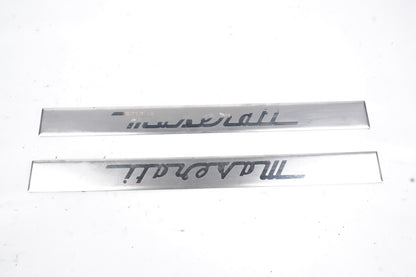 2014 - 2024 Maserati Ghibli Front Left Right Door Sill Scuff Plate Trim Panel